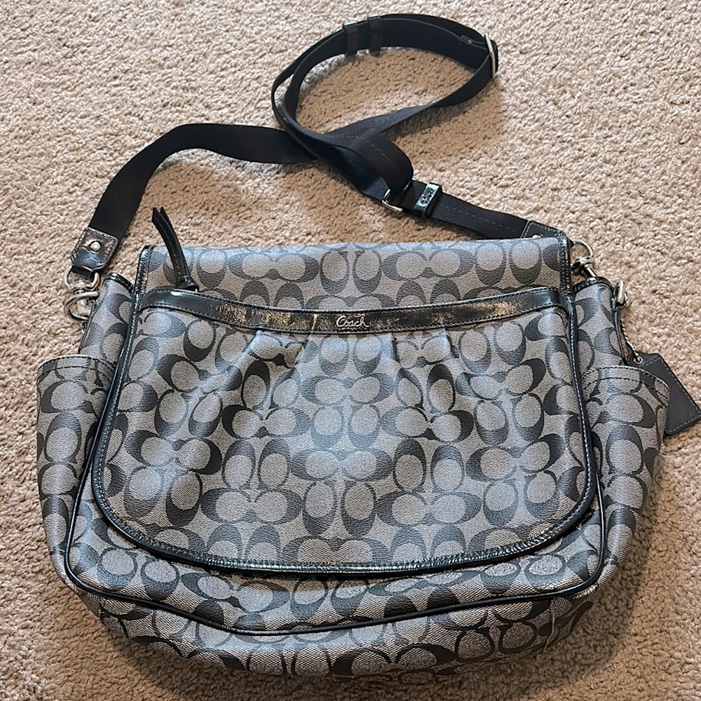 COACH baby messenger bag